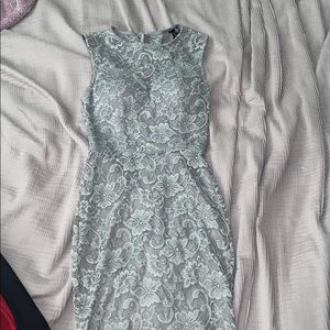 grey windsor laced bodycon